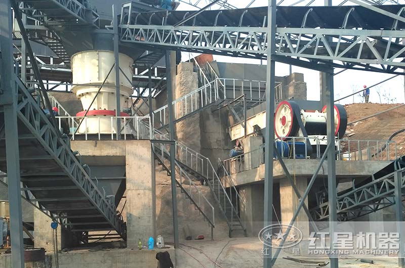 安徽客戶石子破碎生產(chǎn)線 安徽客戶石子破碎生產(chǎn)線