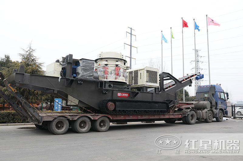 新型履帶移動(dòng)破碎站發(fā)往山東 新型履帶移動(dòng)破碎站發(fā)往山東